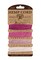 Hemptique 0.5mm #10 Hemp Cord Card Set Eco Friendly Sustainable Naturally Grown Jewelry Bracelet Making Paper Crafting Scrapbooking Bookbinding Mixed Media Crocheting Macrame Seasonal Holiday Gift Wrapping Outdoor Gardening